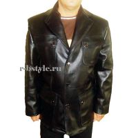 Куртка пиджак кожаный модель 0005