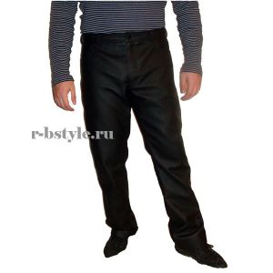 Брюки (штаны) кожаные модель 0024